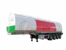 4-axle Fuel Tank Trailer